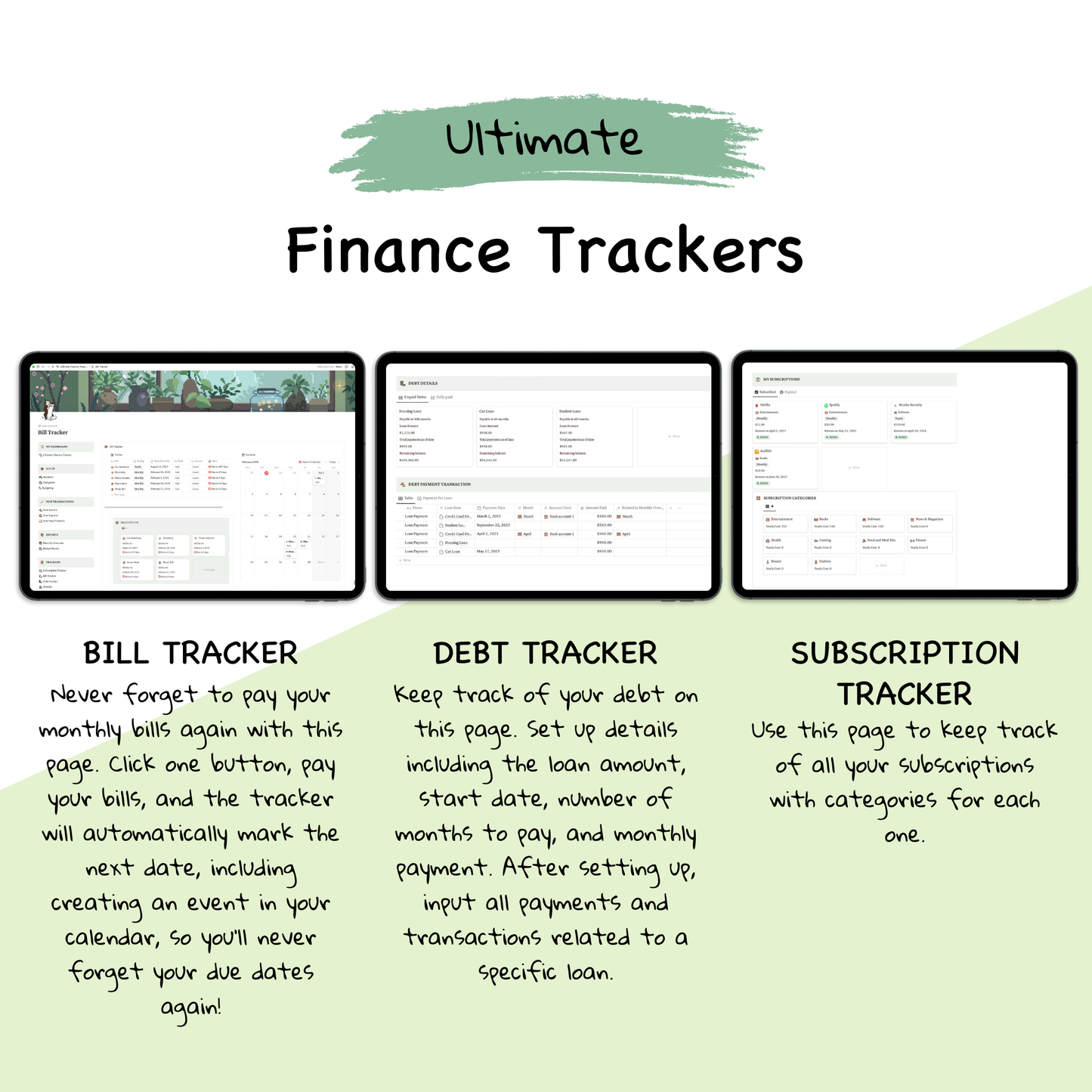 Ultimate Finance Tracker