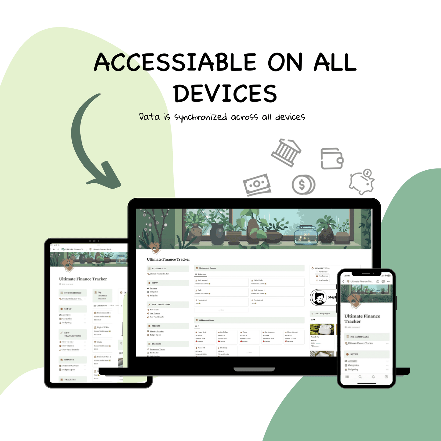Ultimate Finance Tracker - budgetplannerstore