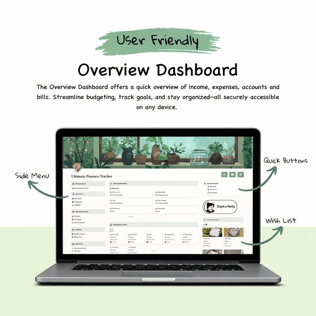 Ultimate Finance Tracker - budgetplannerstore