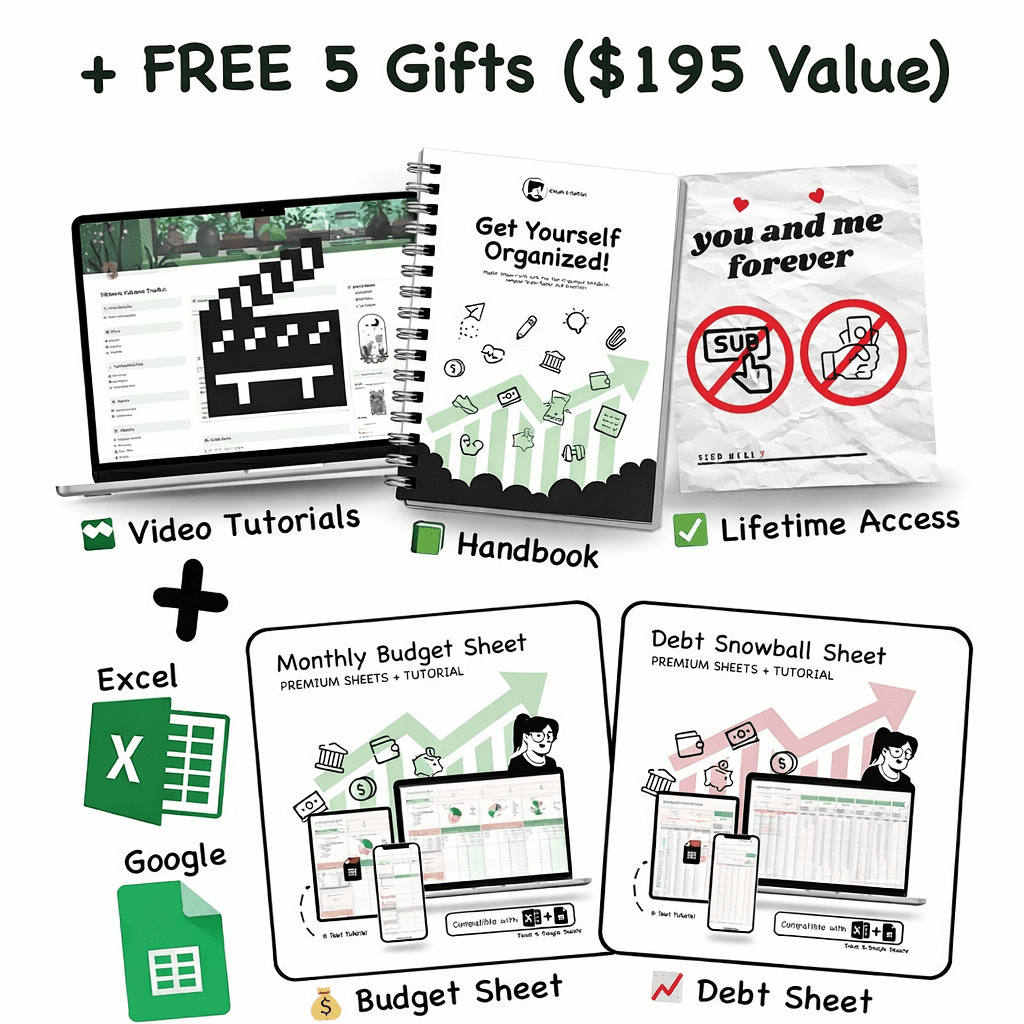 Ultimate Finance Tracker - budgetplannerstore