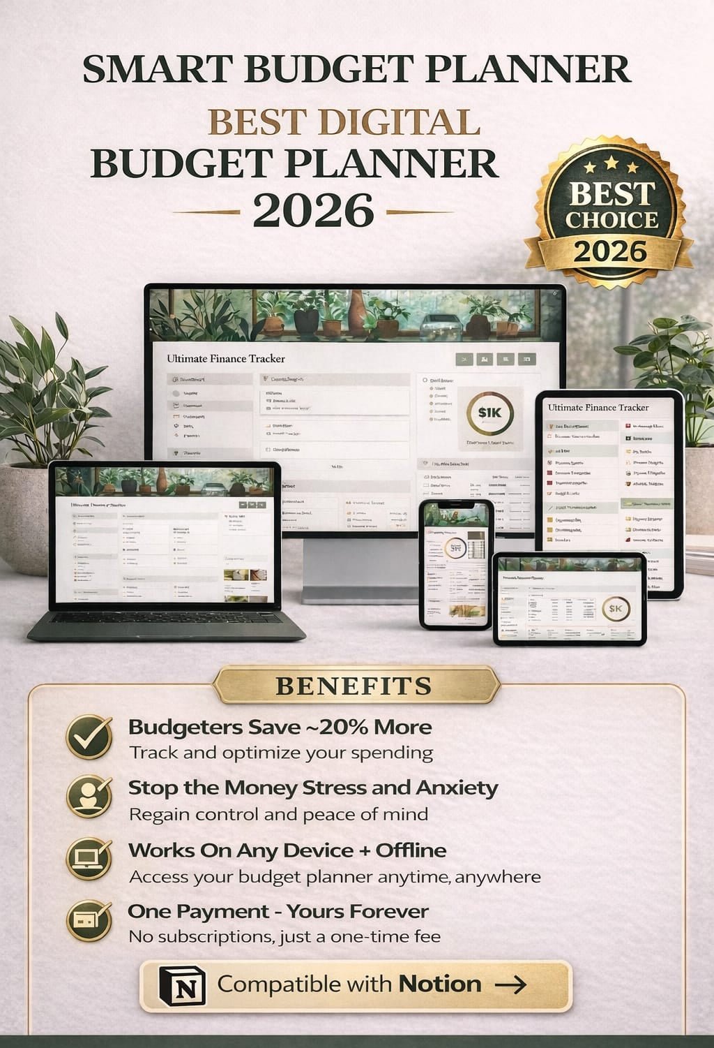 Ultimate Finance Tracker – Budget Planner Software with Automatic Expense Tracking - Budget Planner Store